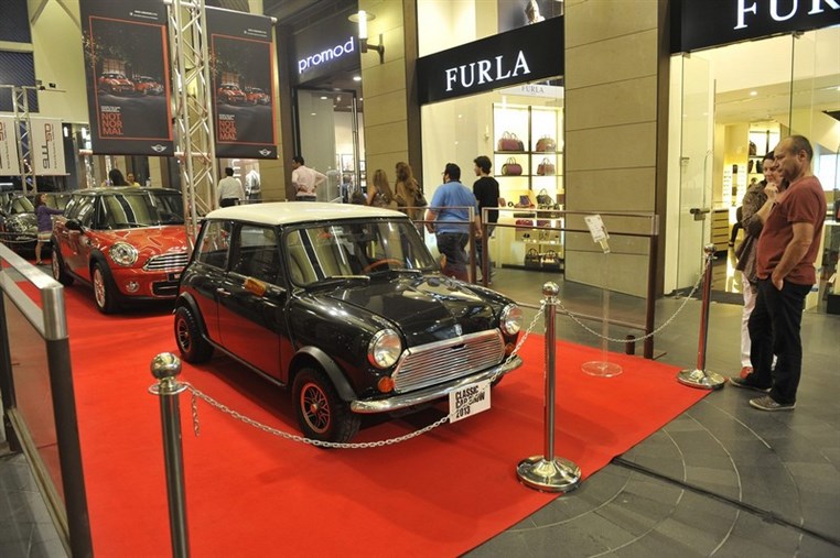 Classic Car Show witnesses a MINI moment as 1975 meets 2013 